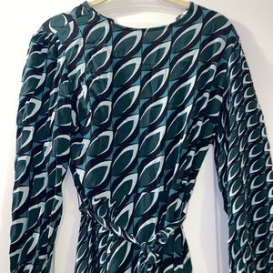 Zara Geometric Print Dress